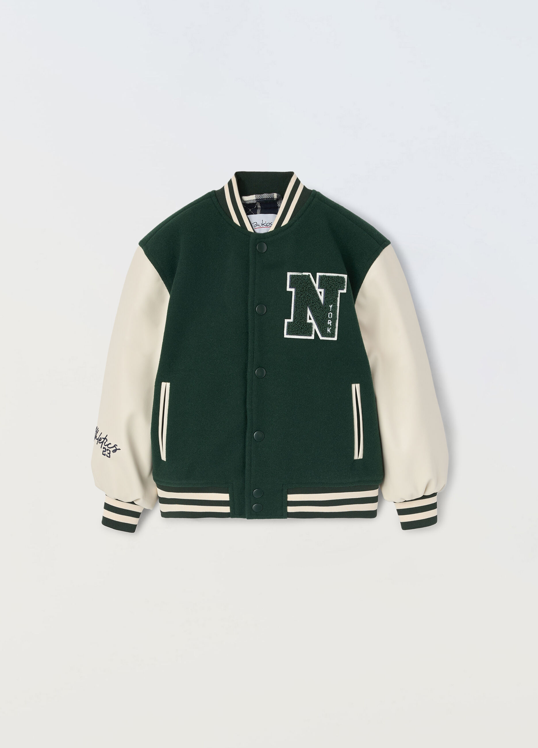 Kids varsity padded jacket